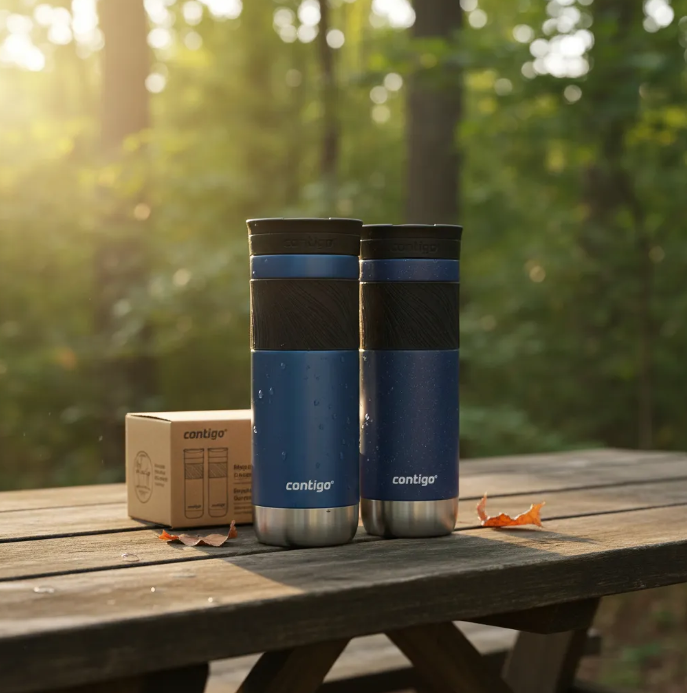 Mugs Térmicos Contigo SNAPSEAL® LEAK-PROOF 20oz (591ml) (Pack x2)
